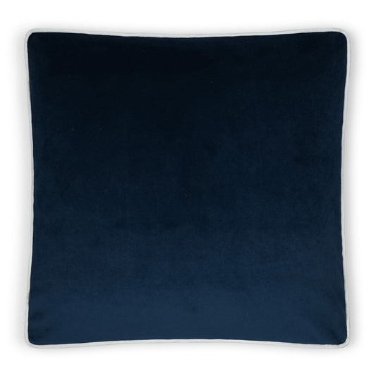 D.V. KAP HOME   22" x 22" Posh Box Pillow - Royal Solid, Transitional    - 3733-R-2222