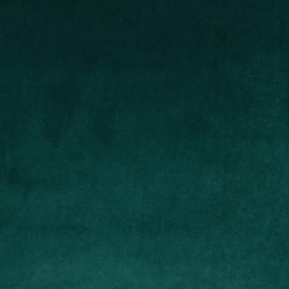 Teal velvet pillow with soft nap, solid color, 22 x 22 inches.