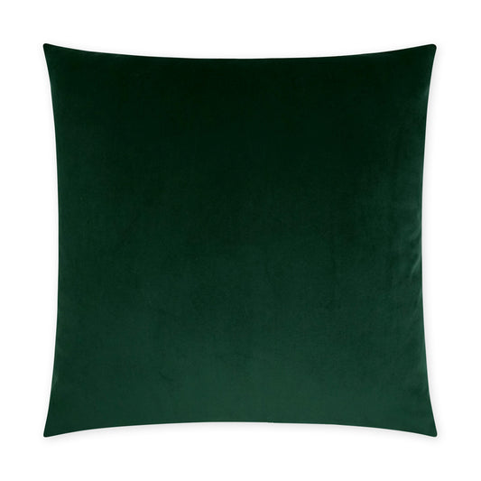 D.V. KAP HOME   24" x 24" Posh Duo Pillow - Forest Solid, Transitional    - 3736-F-2424