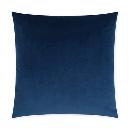 D.V. KAP HOME   24" x 24" Posh Duo Pillow - Royal Solid, Transitional    - 3736-R-2424