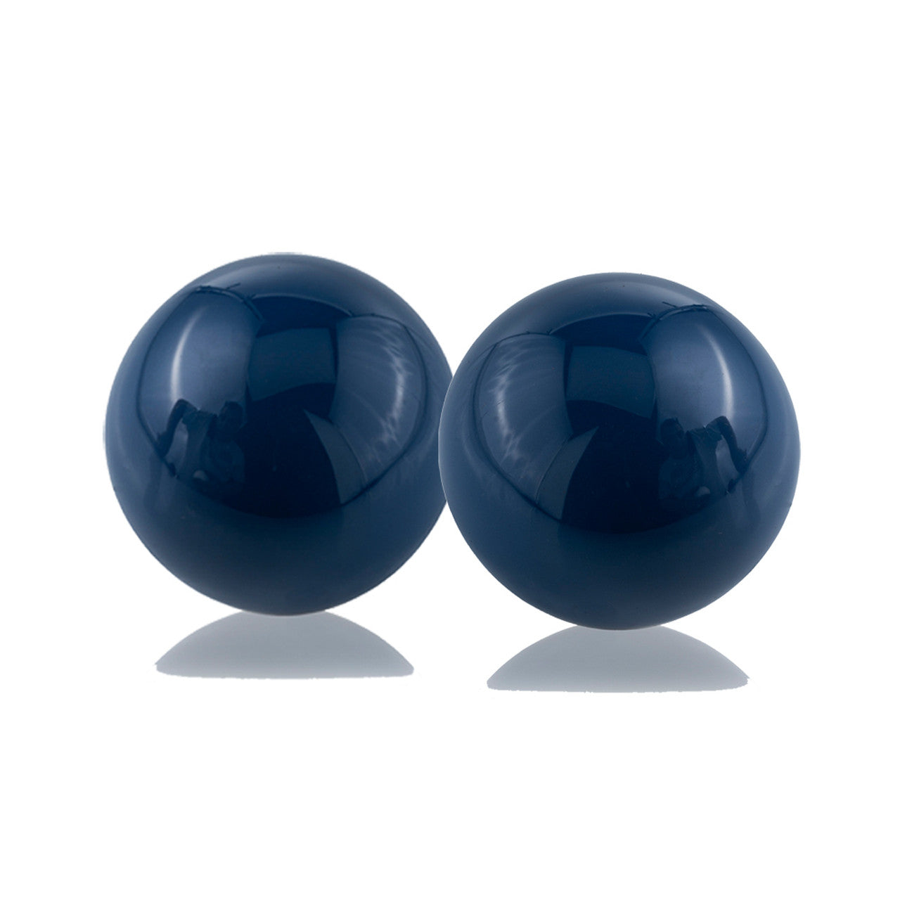 4" X 4" X 4" Blue Aluminum Classic Sphere