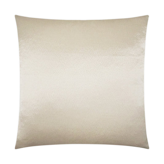 D.V. KAP HOME   24" x 24" Lumis Pillow - Ivory Transitional, Solid    - 3738-I-2424