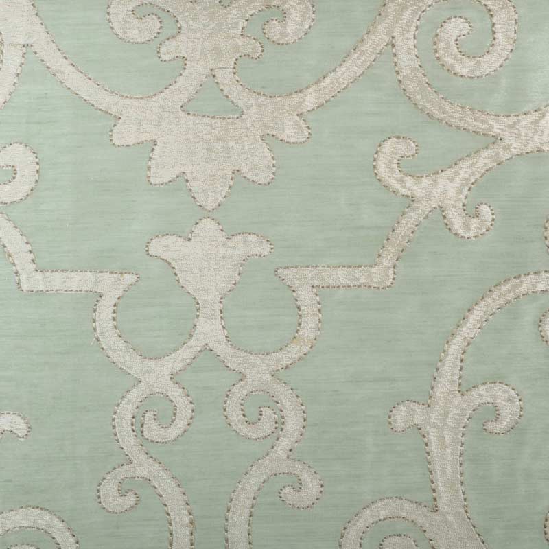 Duralee Monogram 800273H | 619-Seaglass  Drapery     - 374139