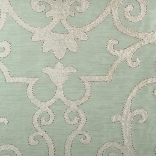 Duralee Monogram 800273H | 619-Seaglass  Drapery     - 374139