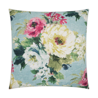 D.V. KAP HOME   24" x 24" Meraki Pillow Traditional, Floral    - 3742-2424