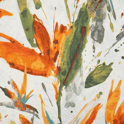 D.V. KAP HOME   24" x 24" Marlot Pillow - Mango Beach, Floral    - 3743-M-2424