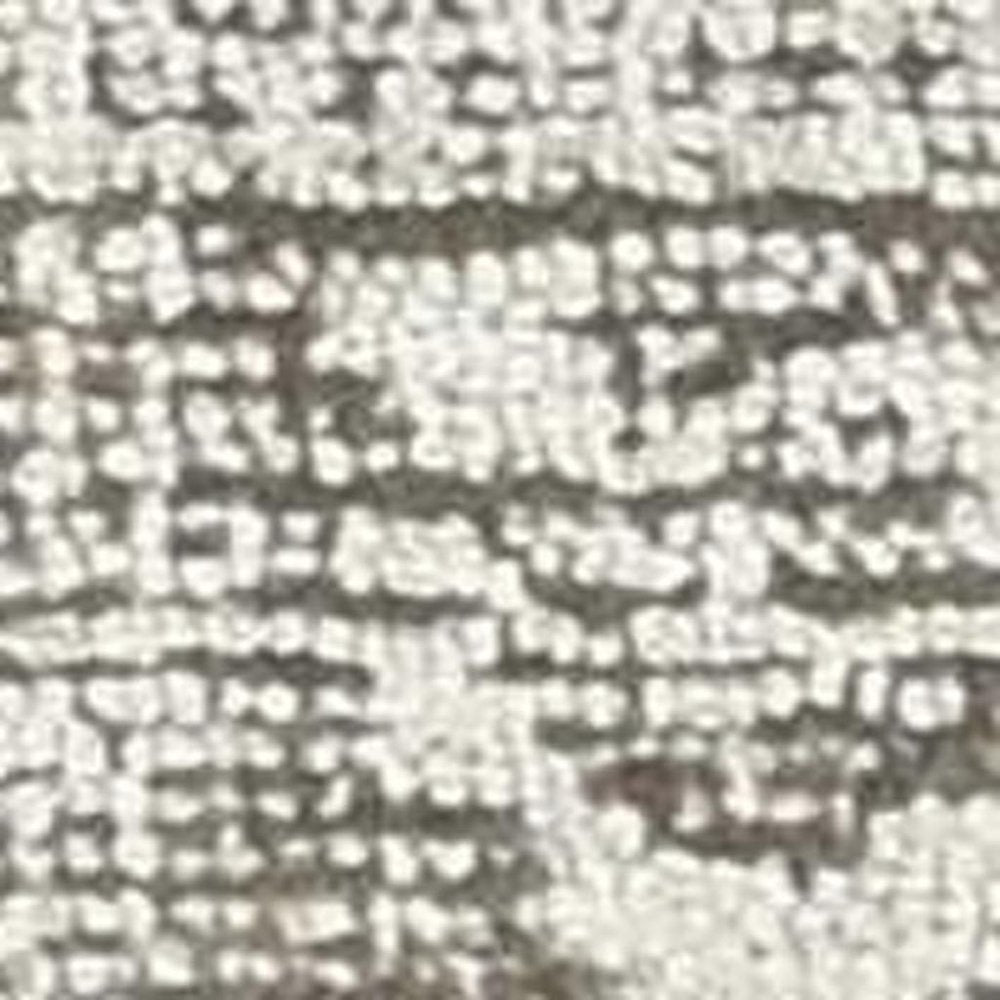 9' X 13' Ivory Gray And Green Wool Floral Hand Tufted Area Rug