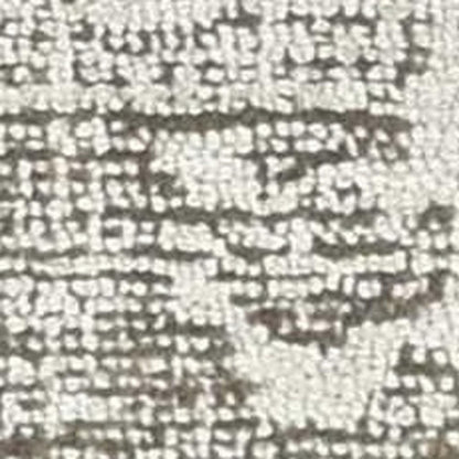 8' Ivory Gray And Green Wool Floral Hand Tufted Runner Rug