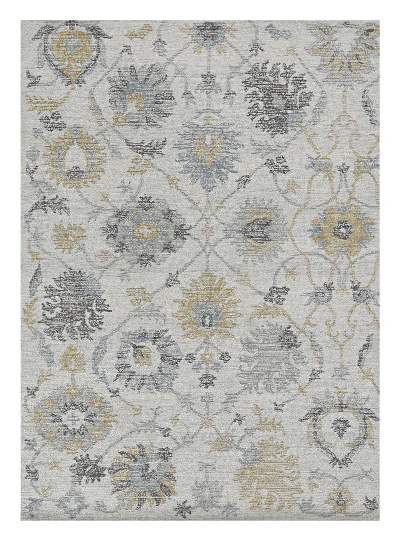 108 X 156 Ivory  Wool Rug