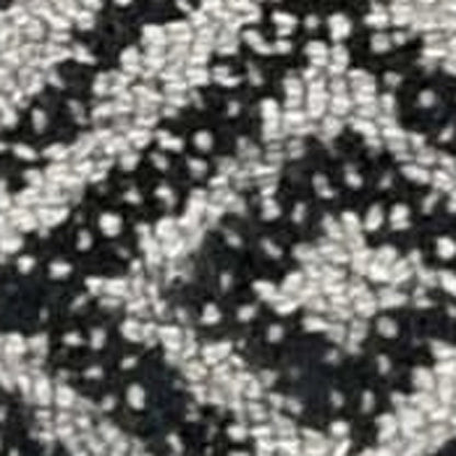 8' X 11' Gray And Black Wool Geometric Hand Tufted Area Rug