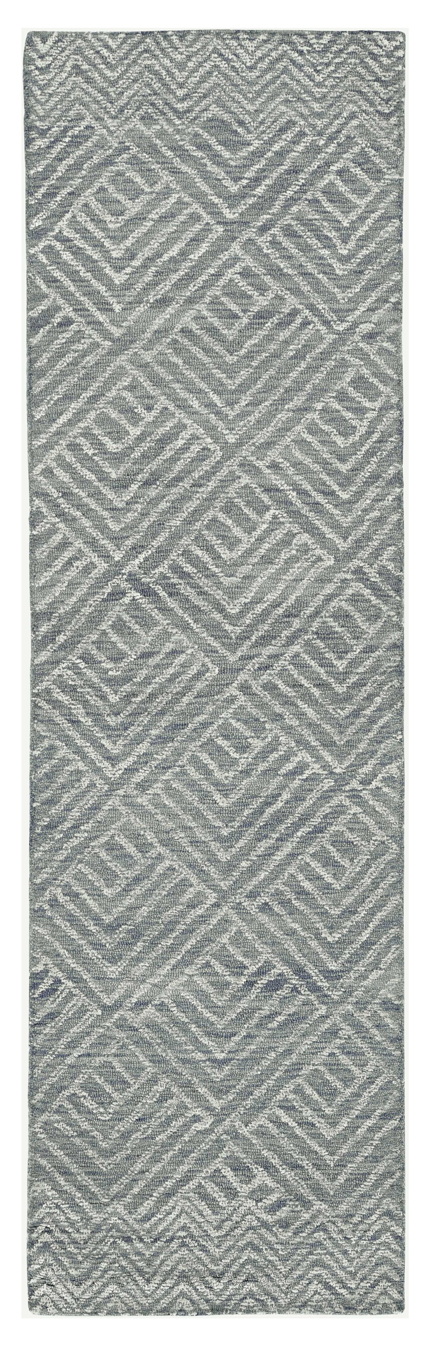 96 X 132 Denim Wool Rug