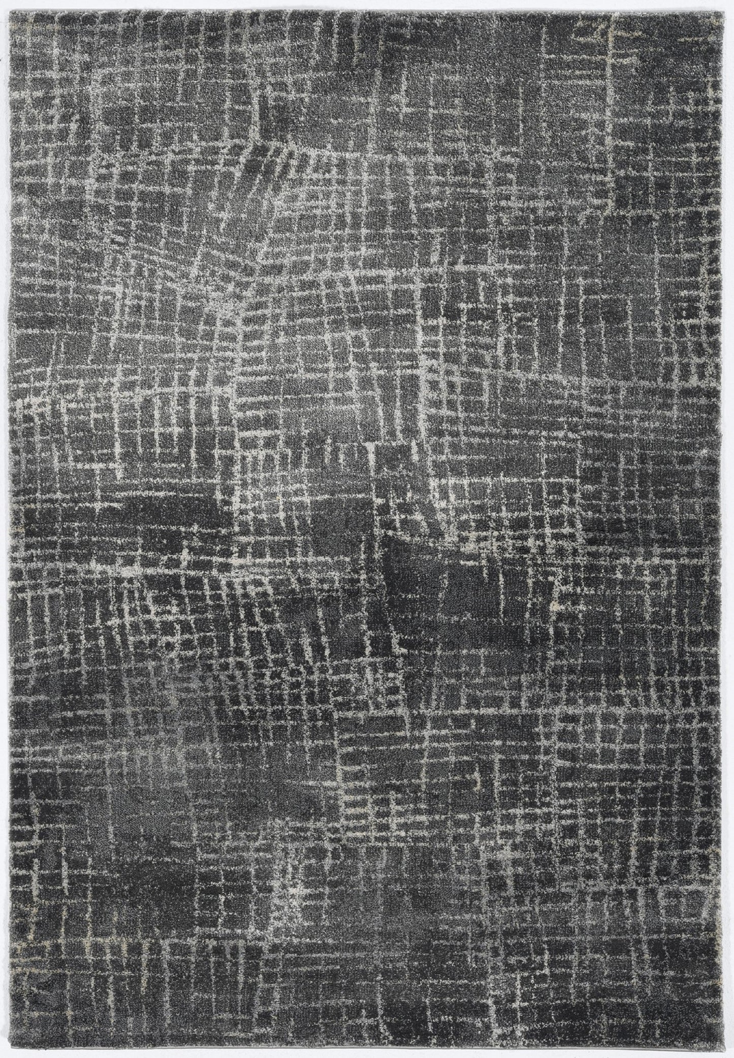 3' X 5' Gray Abstract Area Rug