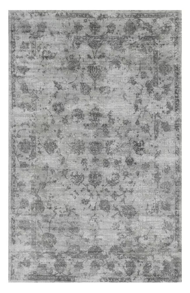 5' X 7' Beige Tan And Gold Abstract Hand Loomed Distressed Area Rug