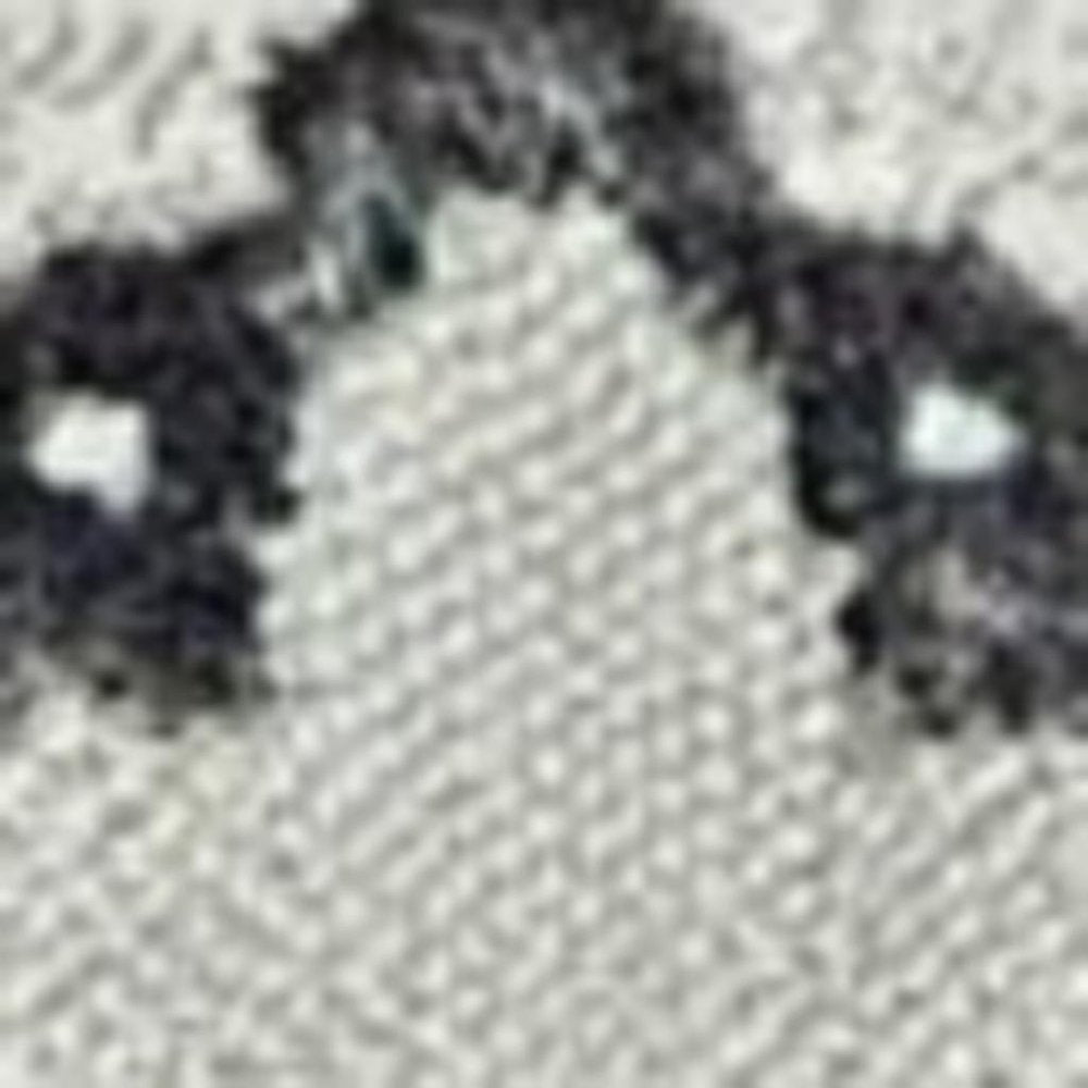 8' X 11' Ivory Gray And Brown Floral Area Rug