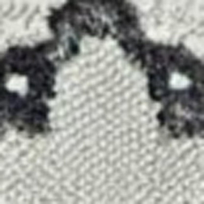 8' X 11' Ivory Gray And Brown Floral Area Rug