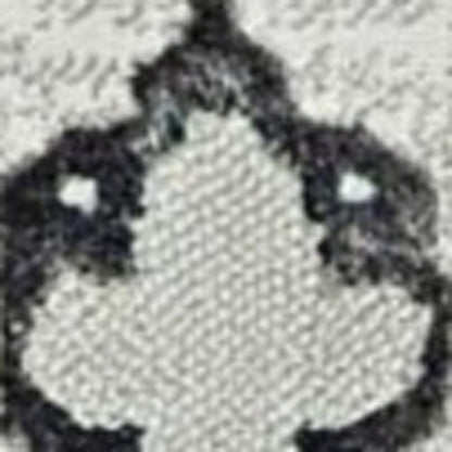 8' X 11' Ivory Gray And Brown Floral Area Rug