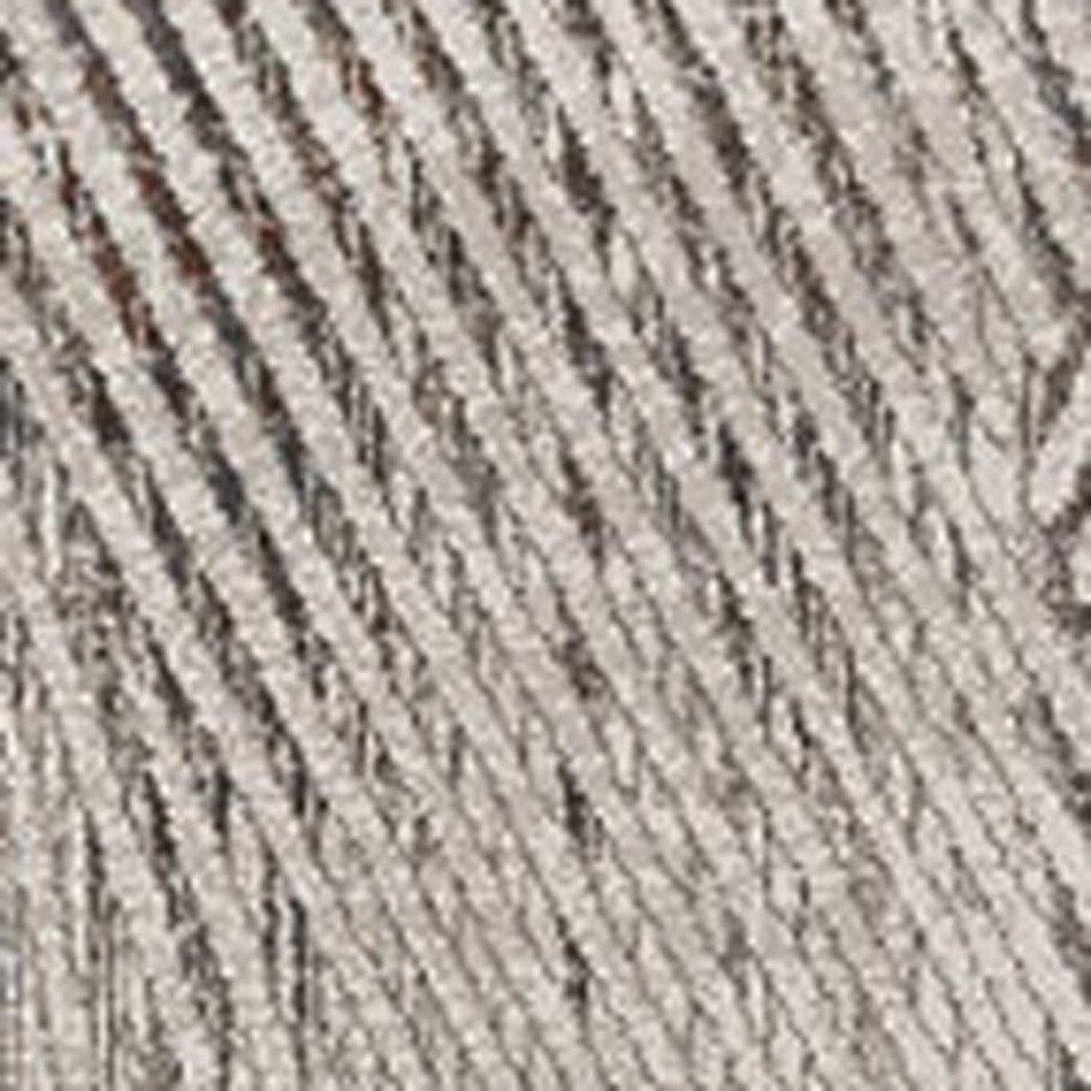 6' X 9' Gray and Ivory Area Rug