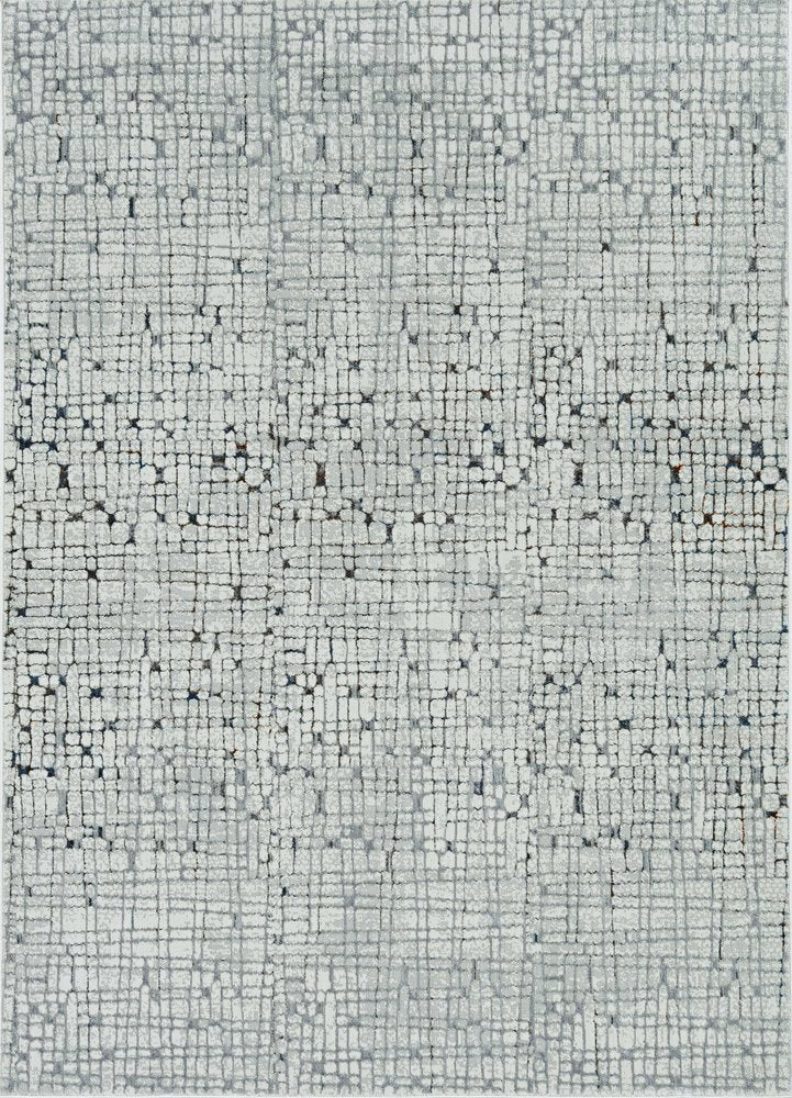 3' X 5' Gray And Black Abstract Area Rug