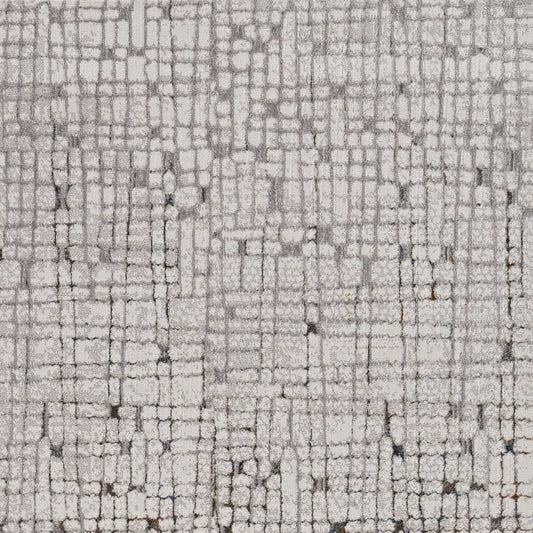 3' X 5' Gray And Black Abstract Area Rug