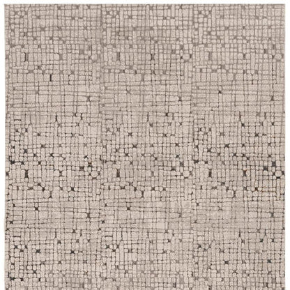 3' X 5' Gray And Black Abstract Area Rug