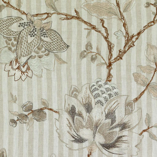 Duralee Monogram Ba61508 | 194-Toffee  Drapery     - 374804