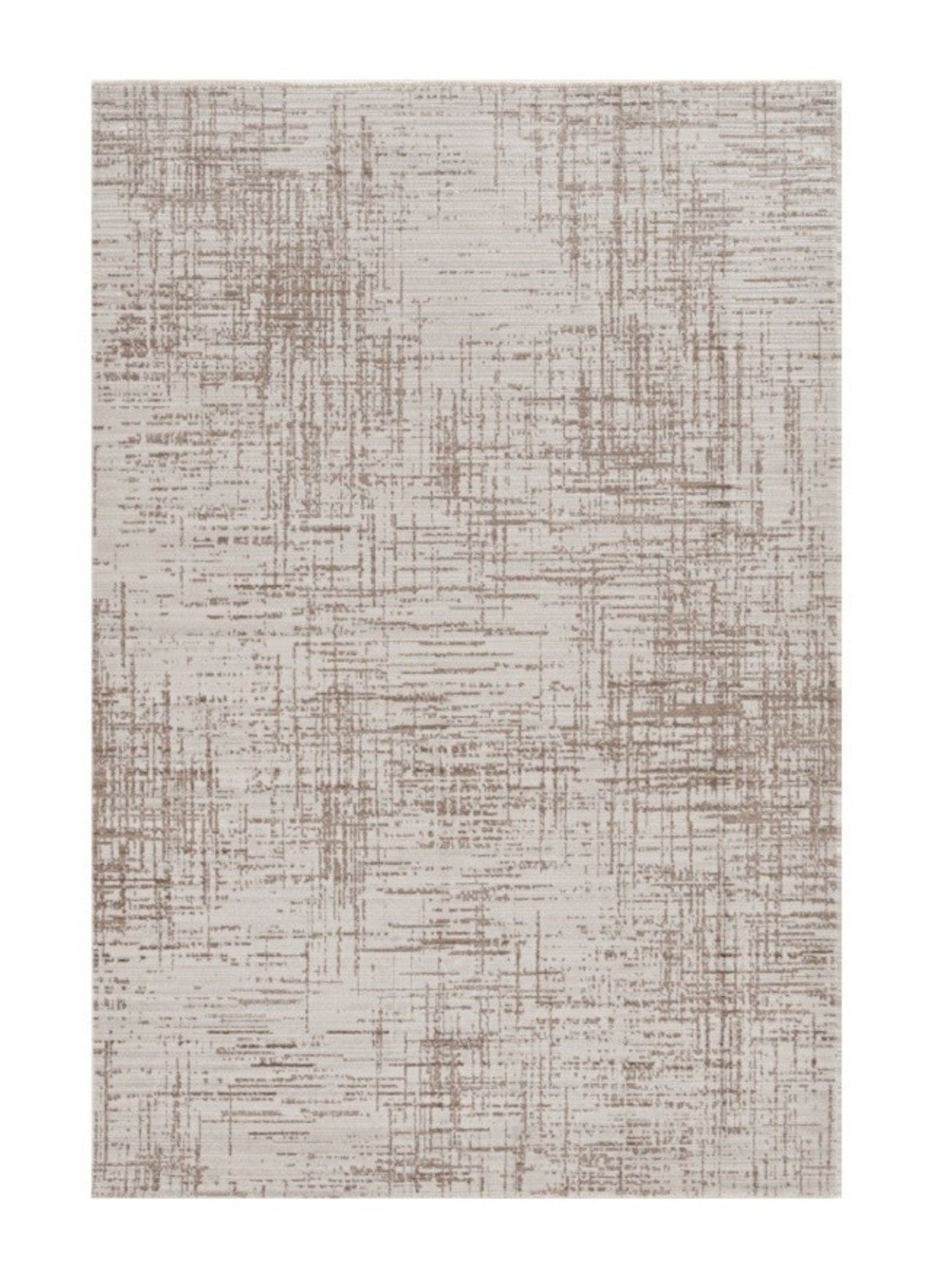 4' X 5' Natural Abstract Area Rug