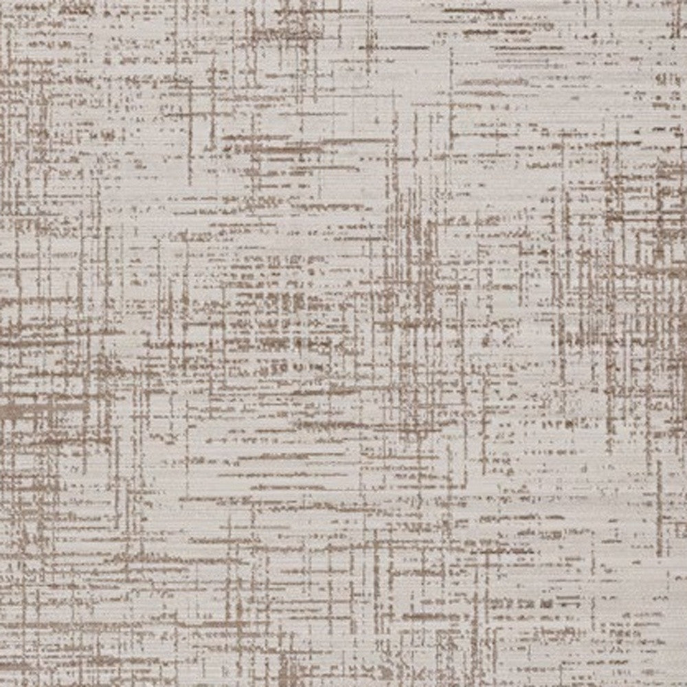 4' X 5' Natural Abstract Area Rug