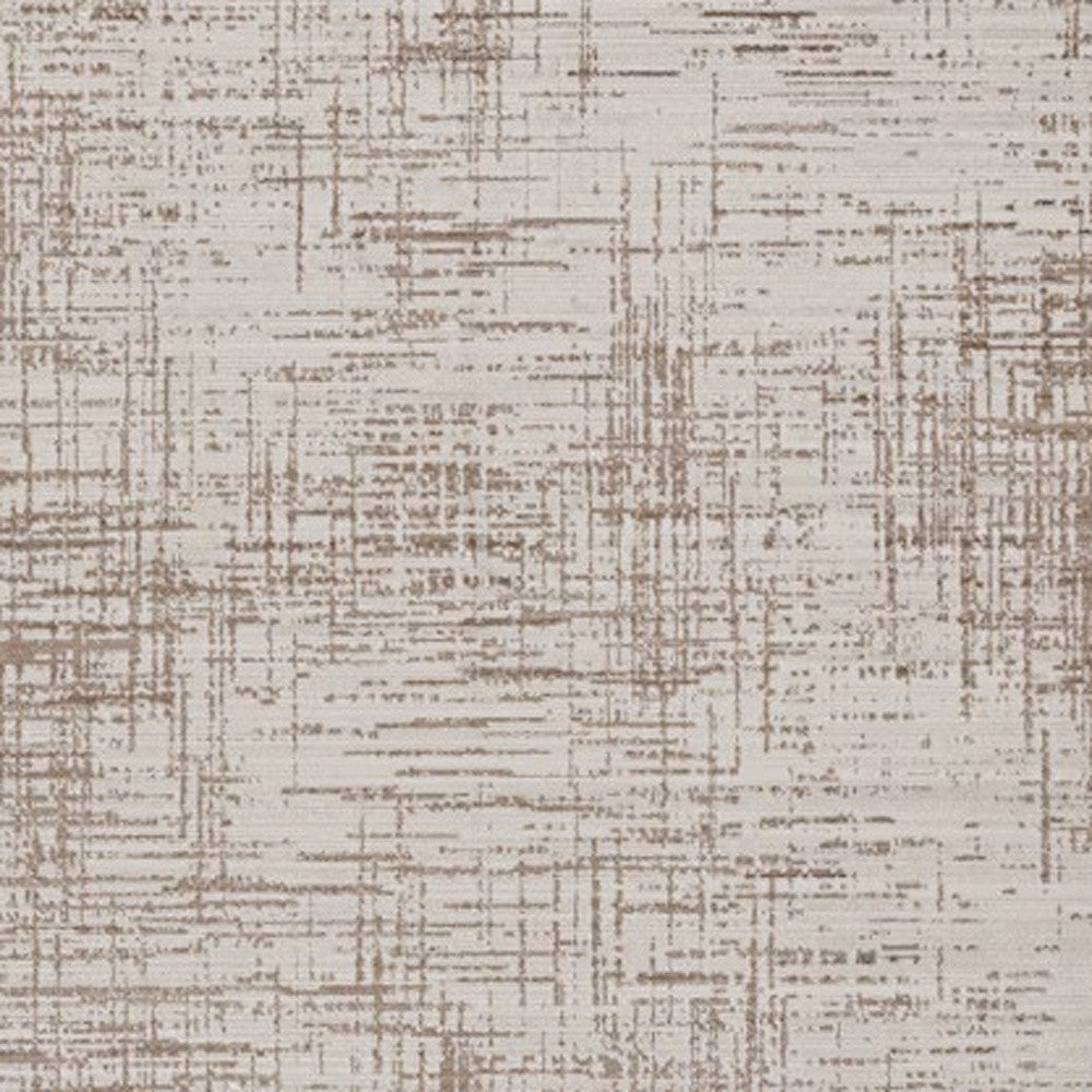 4' X 5' Natural Abstract Area Rug