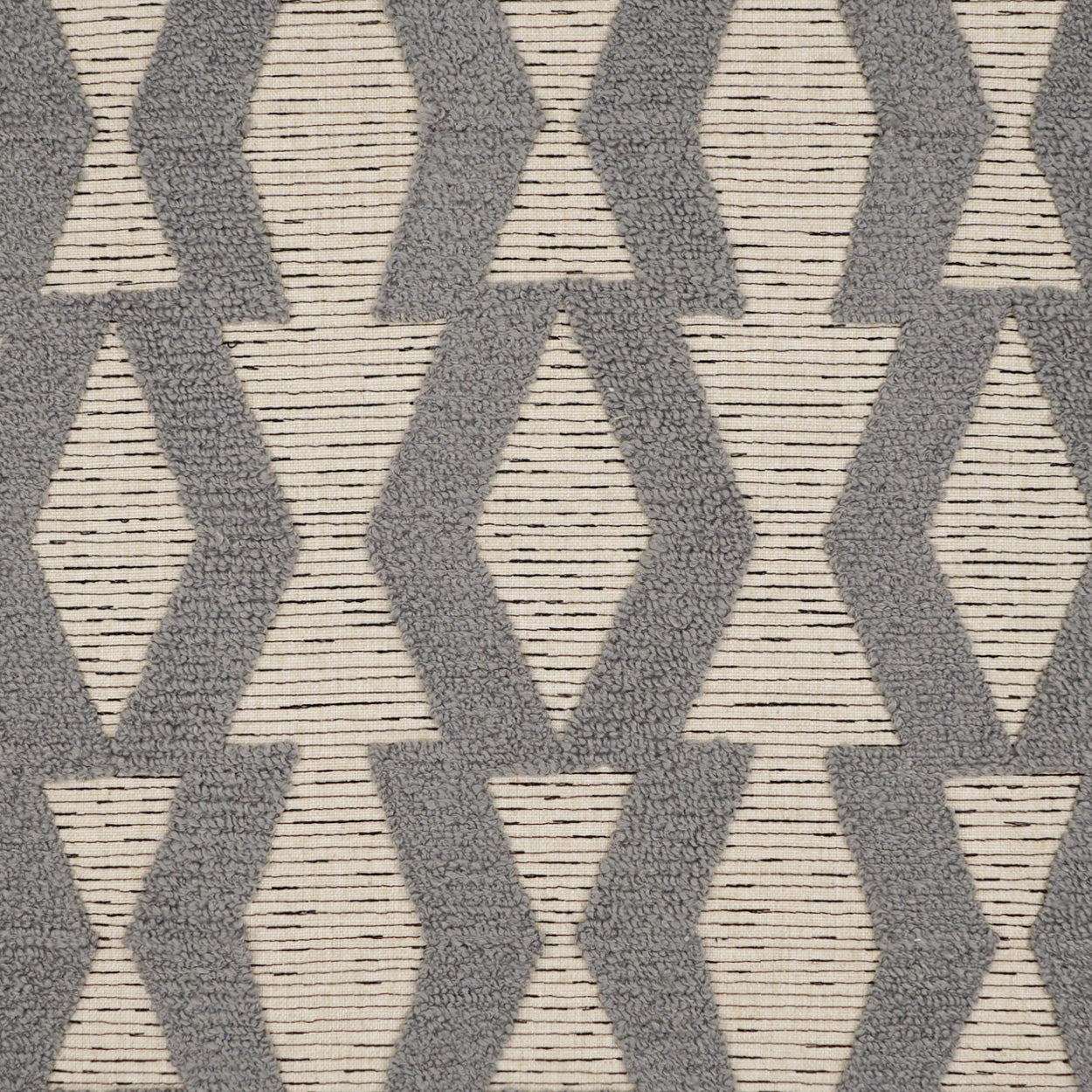 D.V. KAP HOME   24" x 24" Bold Appeal Pillow - Ash Farmhouse, Geometric    - 3750-A-2424