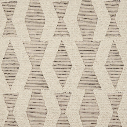 D.V. KAP HOME   24" x 24" Bold Appeal Pillow - Cream Farmhouse, Geometric    - 3750-C-2424