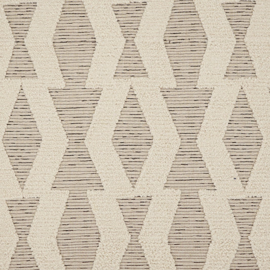 D.V. KAP HOME 3750-C-YARD Bold Appeal Fabric - Cream Farmhouse, Geometric  Ivory   - Bold Appeal