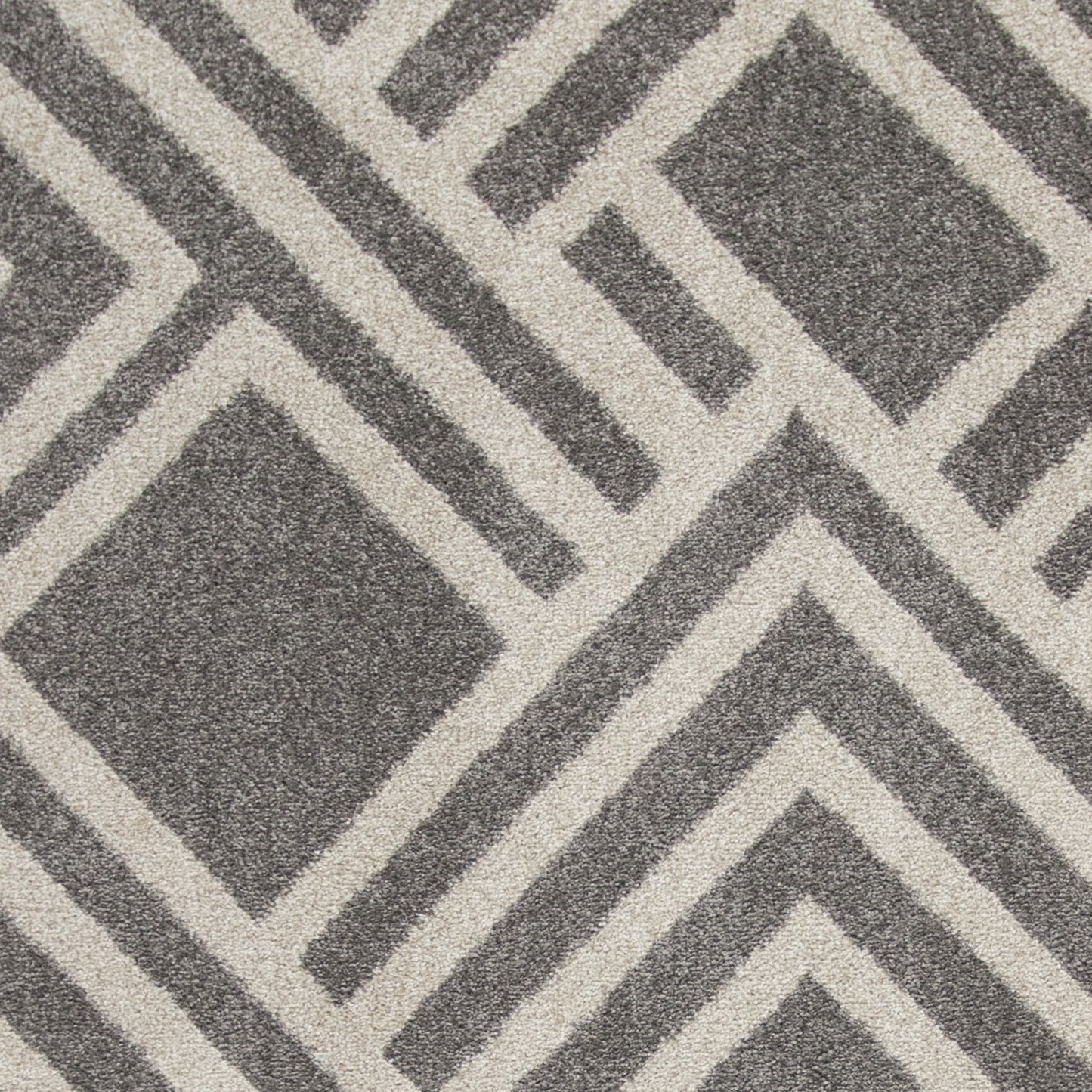 3' X 5' Gray Striped Indoor Outdoor Area Rug