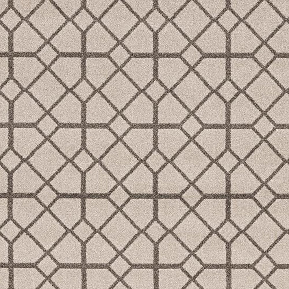 3' X 5' Ivory Or Grey Polypropylene Rug