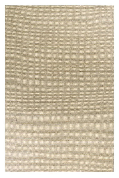 5' X 7' Tan And Ivory Hand Woven Area Rug
