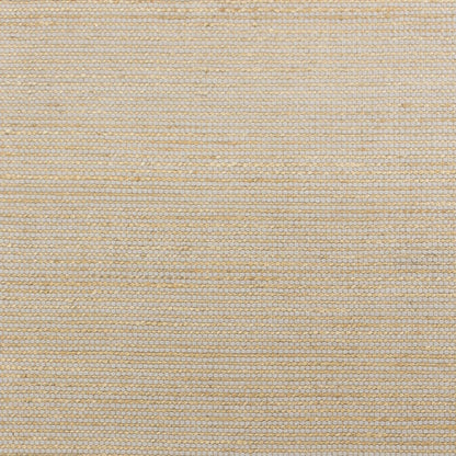 7' X 10' Tan and Ivory Wool Hand Woven Area Rug