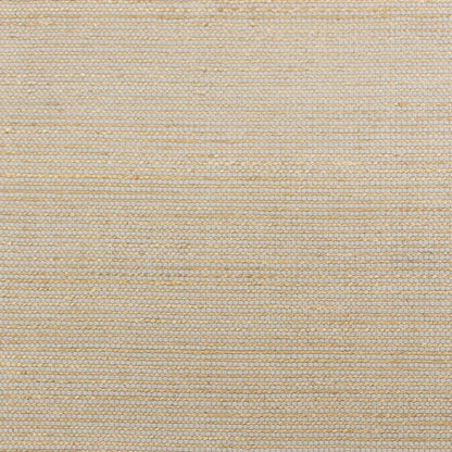 7' X 10' Tan and Ivory Wool Hand Woven Area Rug