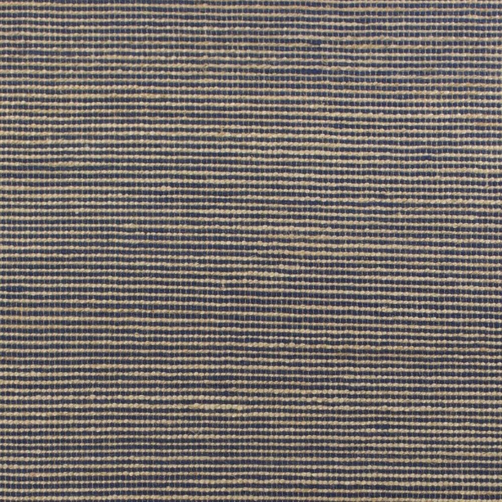 7' X 10' Blue And Beige Abstract Hand Woven Area Rug