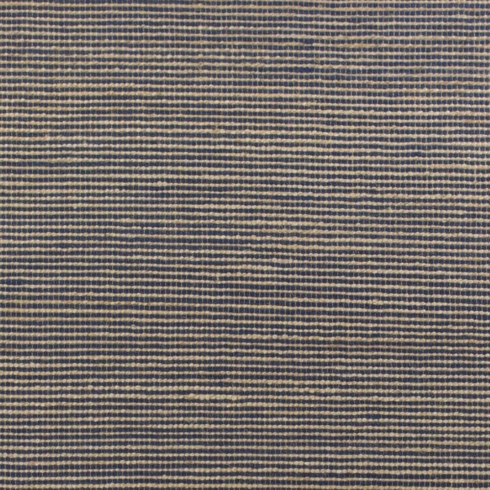 7' X 10' Blue And Beige Abstract Hand Woven Area Rug