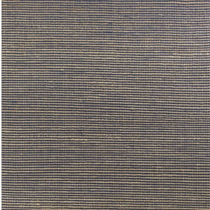 7' X 10' Blue And Beige Abstract Hand Woven Area Rug