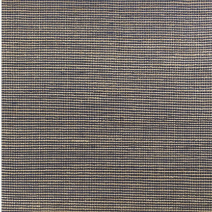 7' X 10' Blue And Beige Abstract Hand Woven Area Rug
