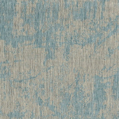 8' X 11' Teal Blue Abstract Indoor Outdoor Area Rug