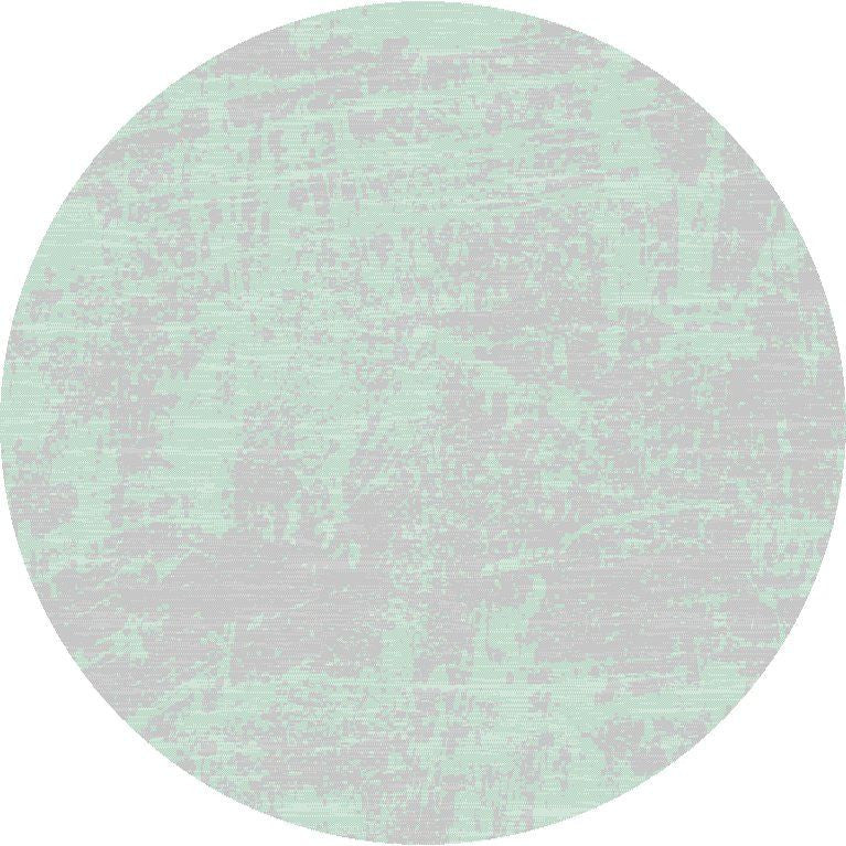 8' X 11' Teal Blue Abstract Indoor Outdoor Area Rug