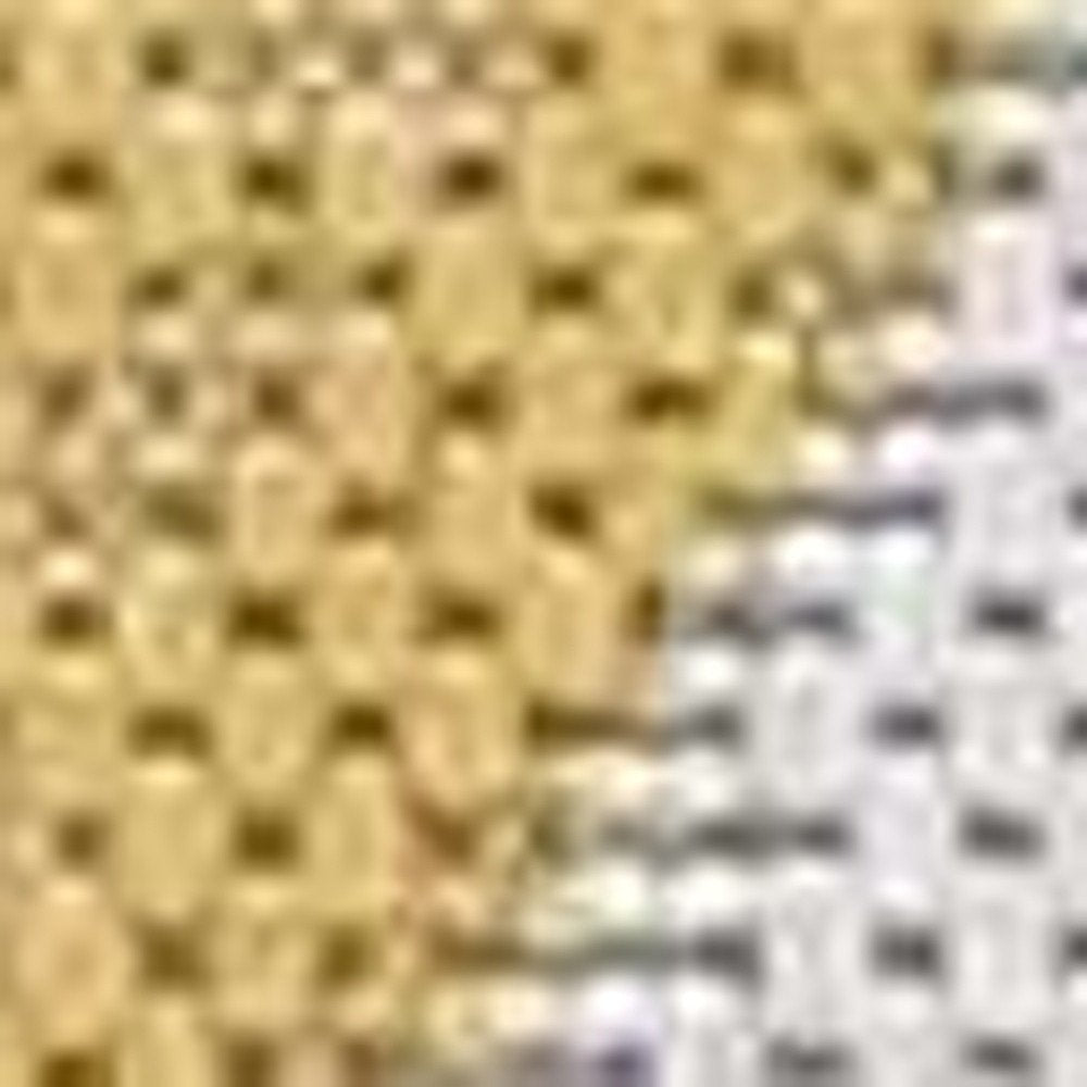 8' Gold And Ivory Abstract Indoor Outdoor Area Rug