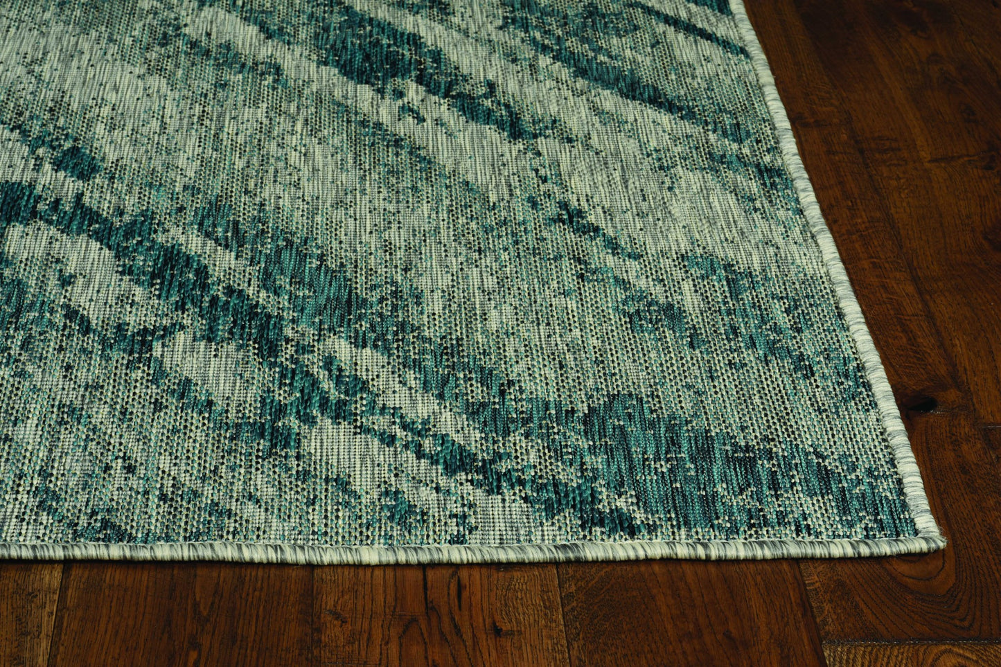 8' X 11' Gray Abstract Indoor Outdoor Area Rug