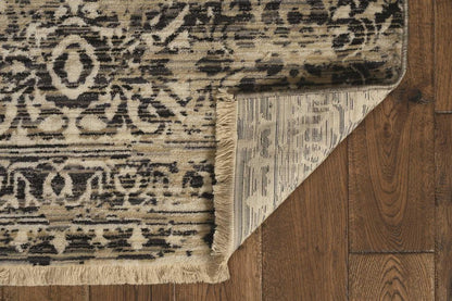 3' X 4' Natural And Beige Geometric Area Rug