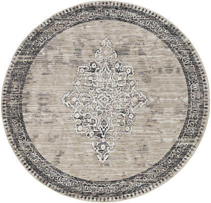 3' X 4' Natural And Beige Geometric Area Rug