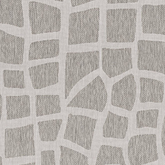 8' X 11' Gray And Ivory Cobblestone Area Rug