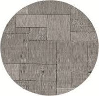 3' X 4' Gray Southwestern Indoor Outdoor Area Rug