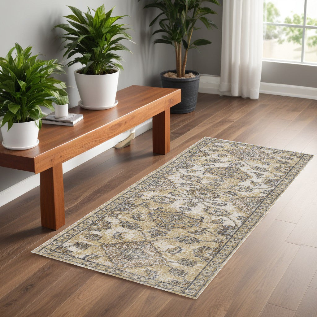 108 X 156 Ivory  Sand Wool Rug