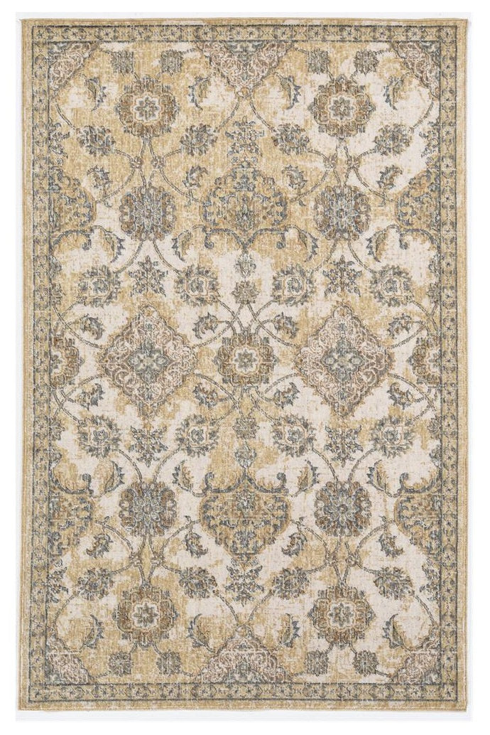 108 X 156 Ivory  Sand Wool Rug